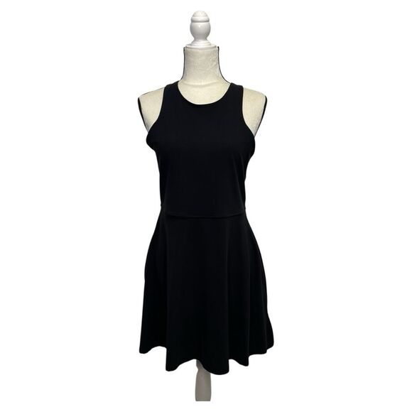 Athleta Conscious Black Sleeveless Dress Size Large - Picture 1 of 13